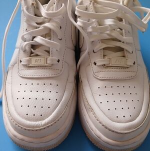 Women's White Nike Air Force Ones